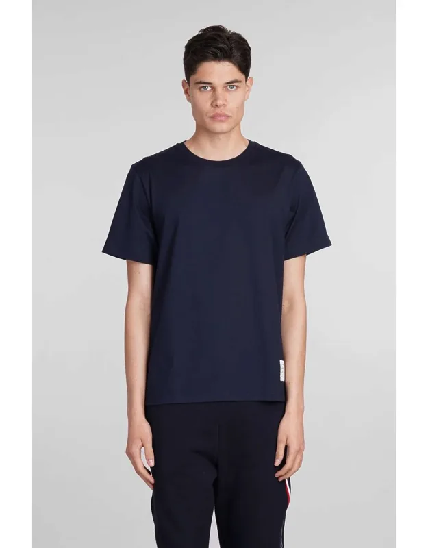 T-shirt With Round Neck And Short Sleeves