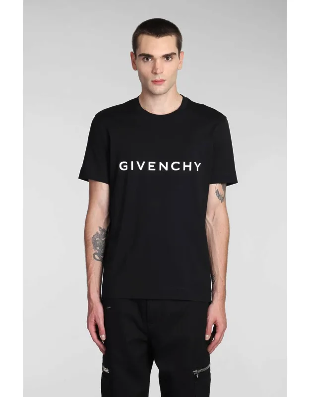 T-shirt With Logo Print And Slim Fit