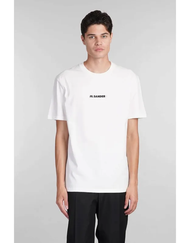 T-shirt With Round Neck And Short Sleeves