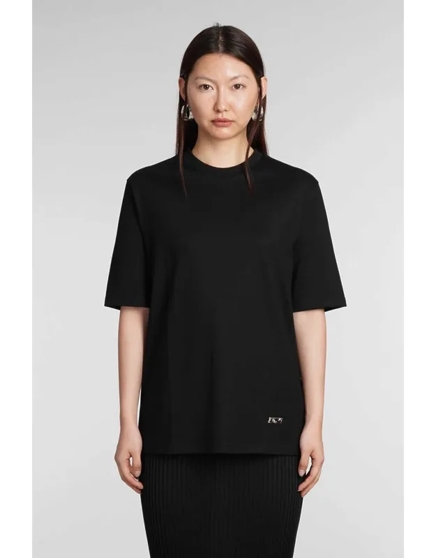 T-shirt With Round Neck And Short Sleeves