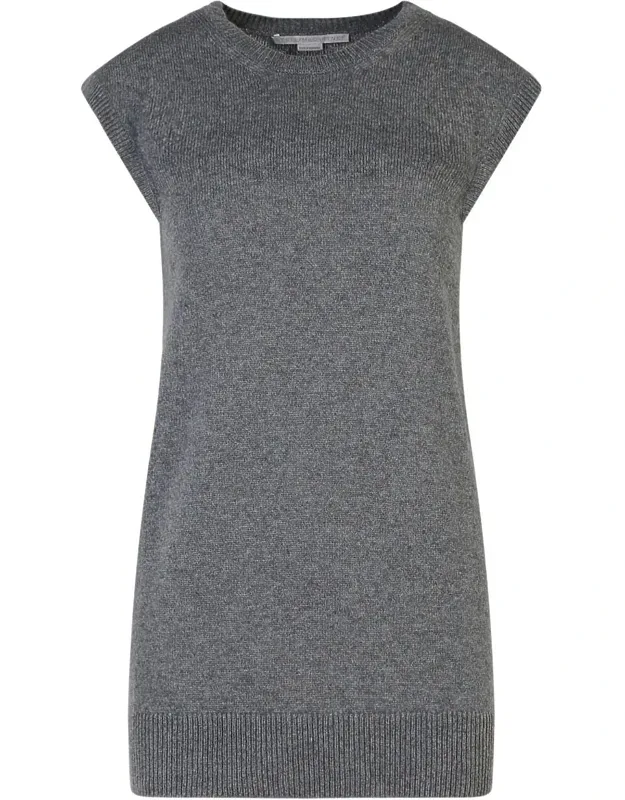 Sleeveless Cashmere Sweater
