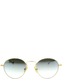 Eyepetizer Sunglasses Gold Shaded Irregular Stainless Steel