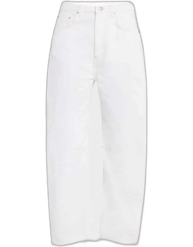 High-rise Barrel Jeans