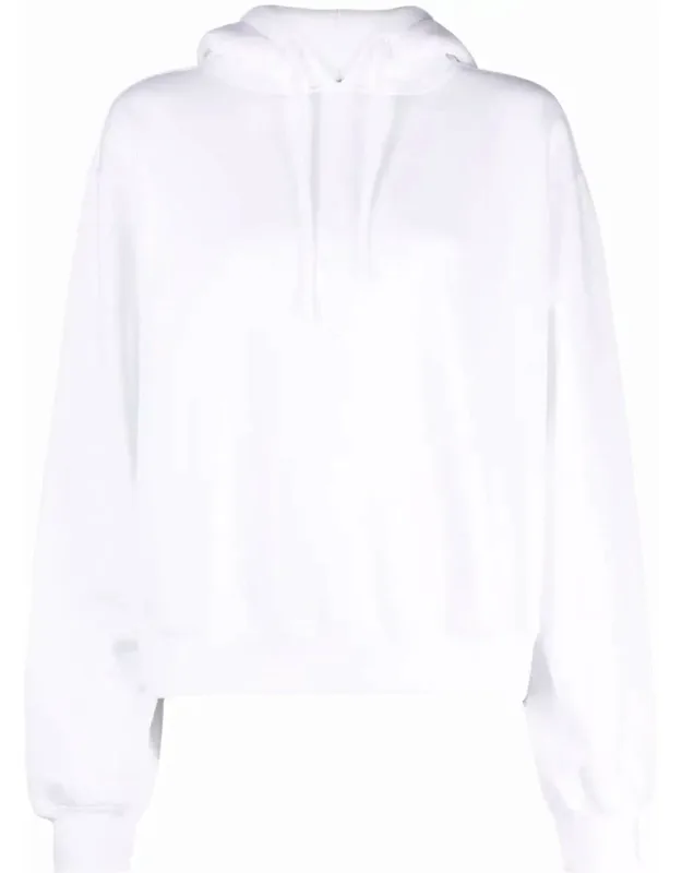 Essential Terry Hoodie With Puff Paint Logo