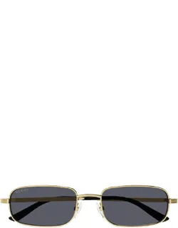 Eyewear Sunglasses Rectangle Metal 57 Mm Lens Width