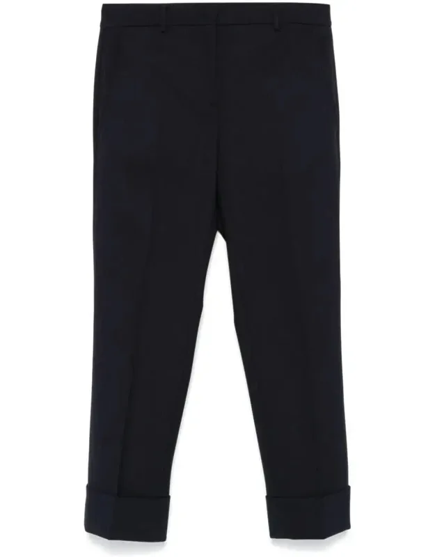 Wool Tapered Trousers