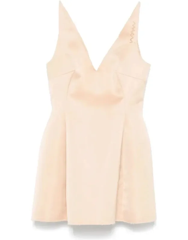 Duchess Satin Mini Dress