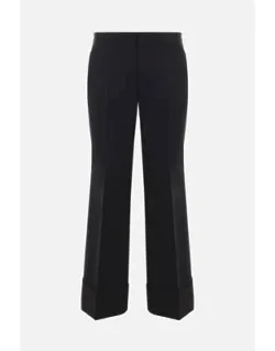 Trousers - Straight-leg Cropped