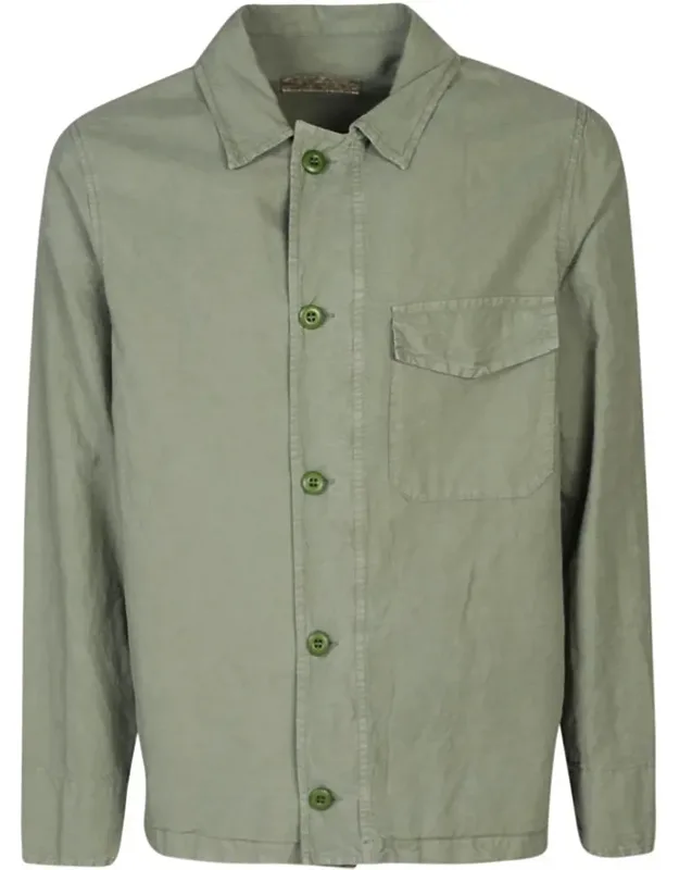 Cotton Blend Hemp Work Jacket
