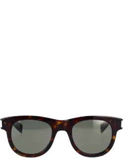 Eyewear Sunglasses Round Acetate 49 Mm Lens