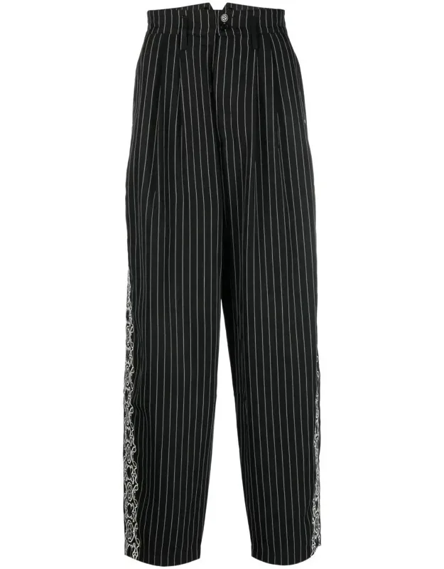 Pinstripe Trousers