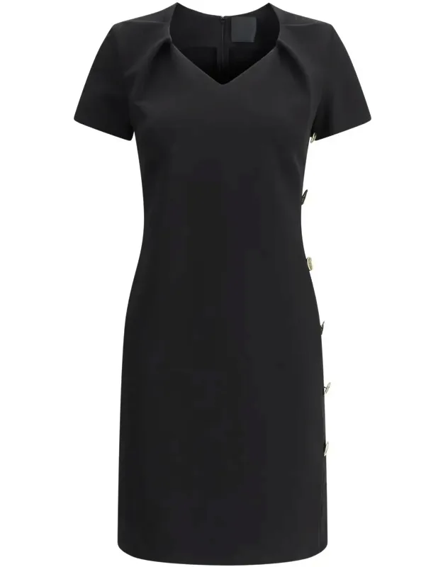Side Button Dress