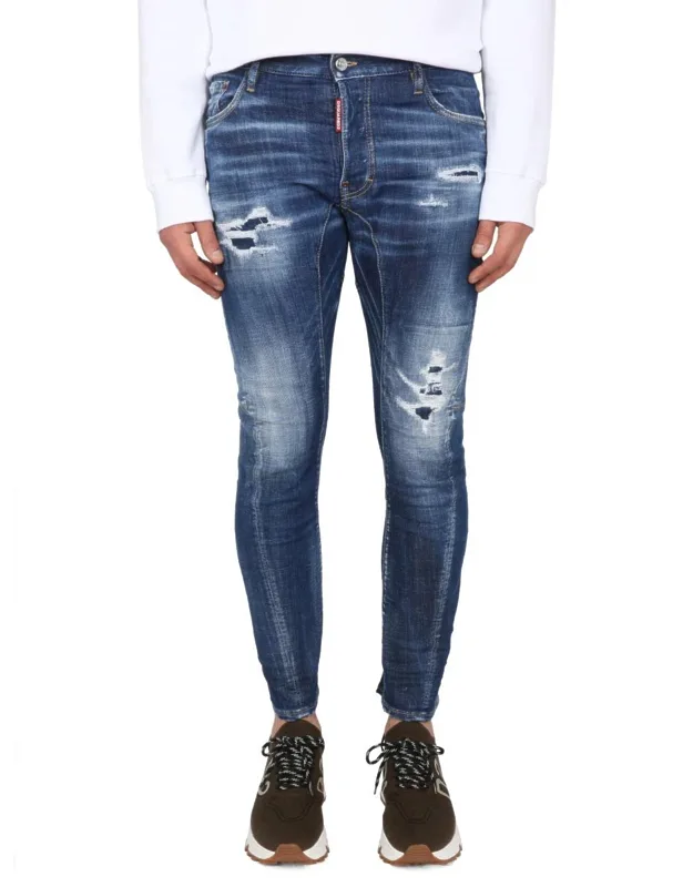 Sailor Fit Jean With Zipper And Button Closure