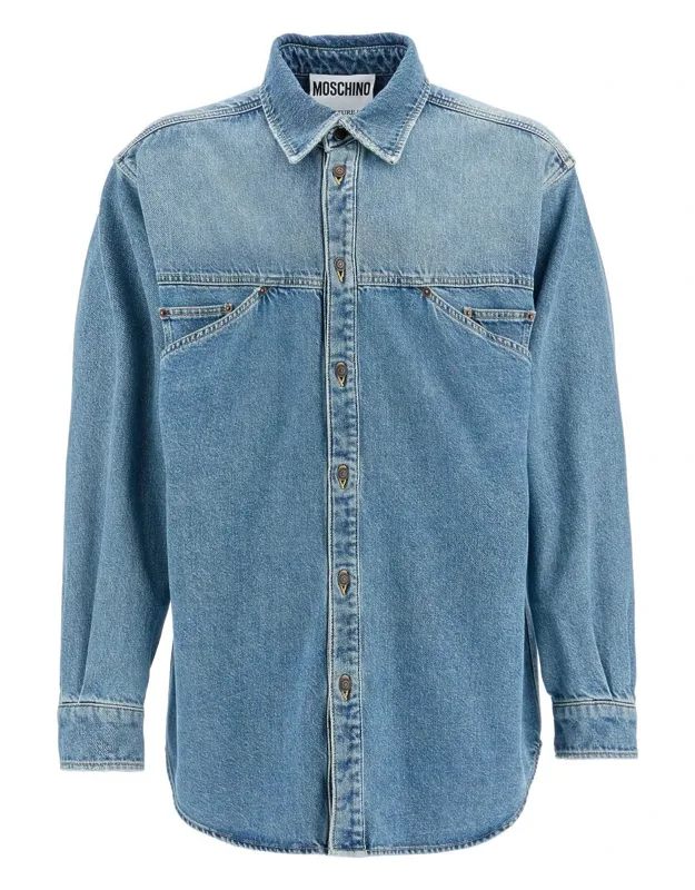 Denim Shirt With Pockets