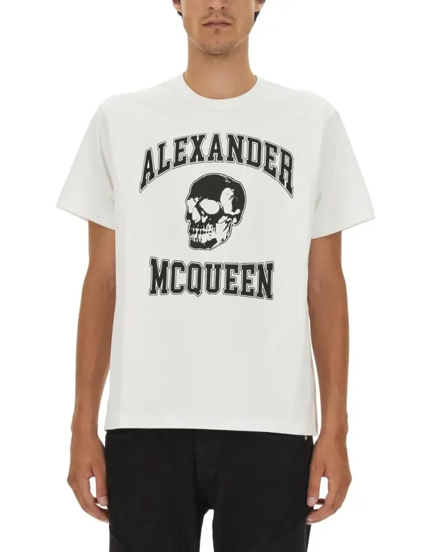 Skull Logo T-shirt, Regular Fit, 100% Cotton