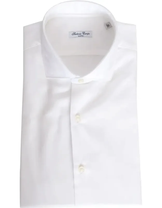 Shirt With Classic Collar And Front Buttons
