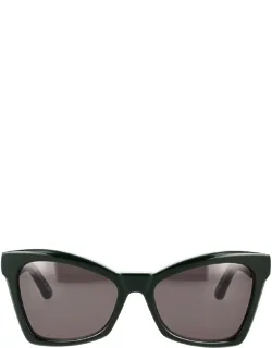 Balenciaga Sunglasses Cat-eye Acetate 57 Mm Lens