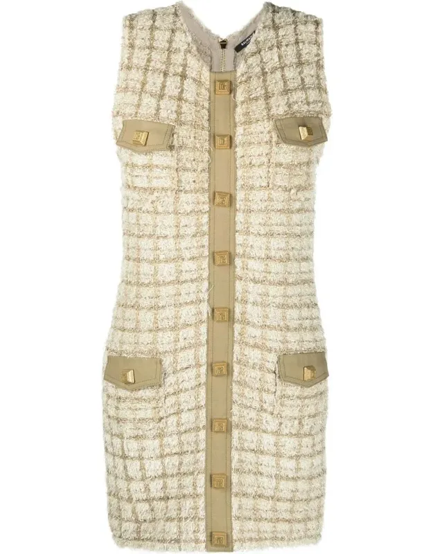 Tweed Short Dress