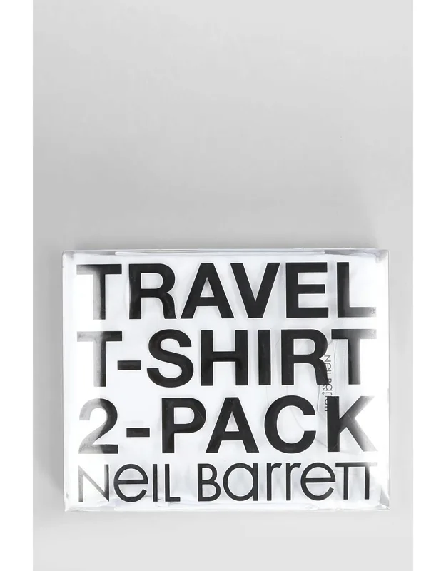 T-shirt Three-pack Set With Round Neck