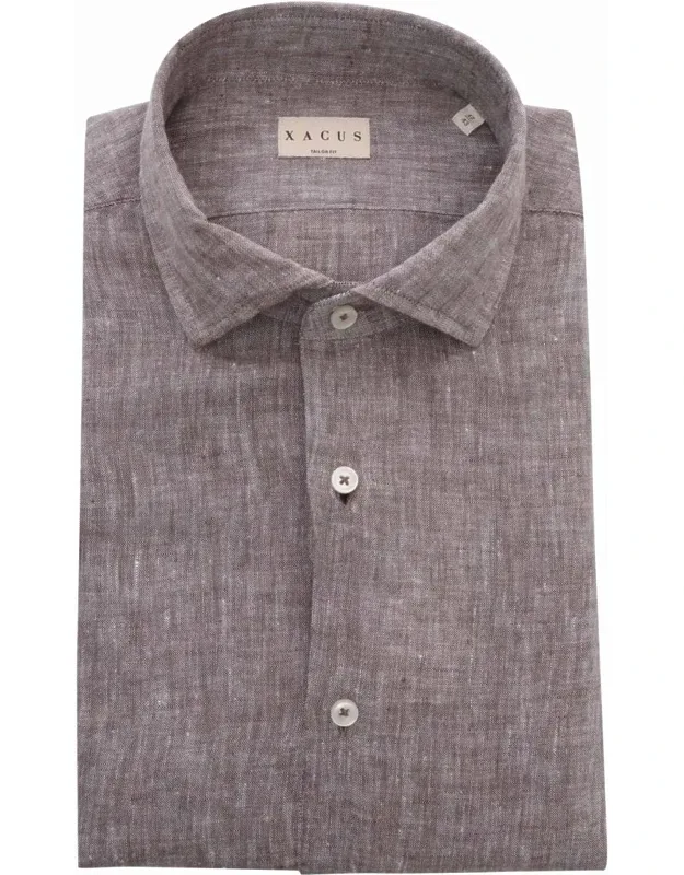 Shirt With Front Buttons, Classic Collar.
