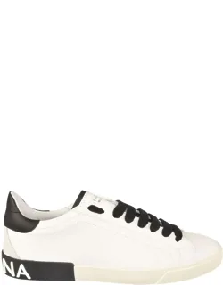 Sneakers With Rubberised Logo Detail And Logo-debossed Tongue