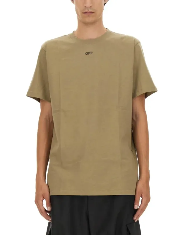 T-shirt With Arrow Embroidery