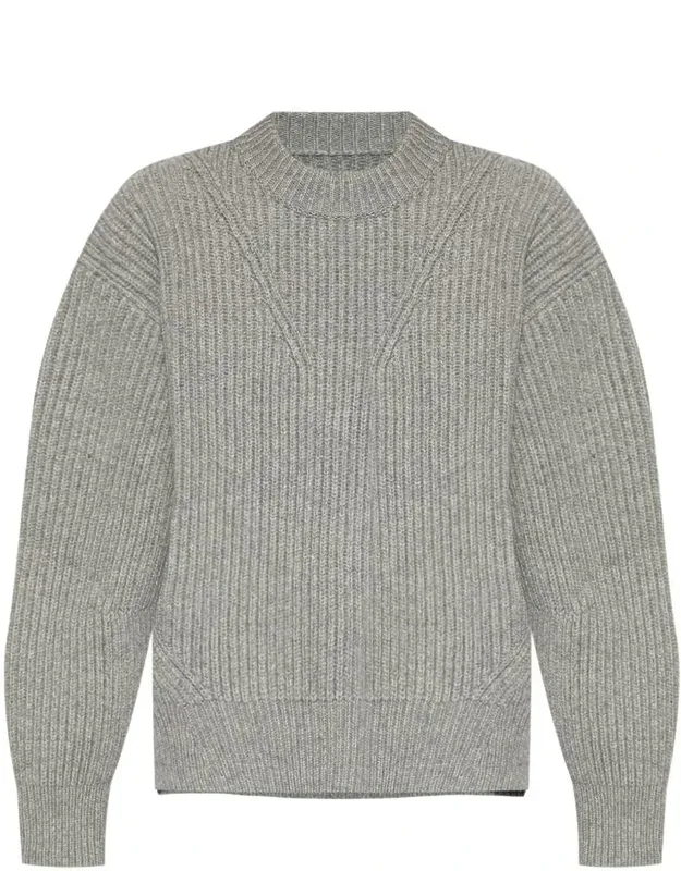 Ribbed Crew Neck Sweater