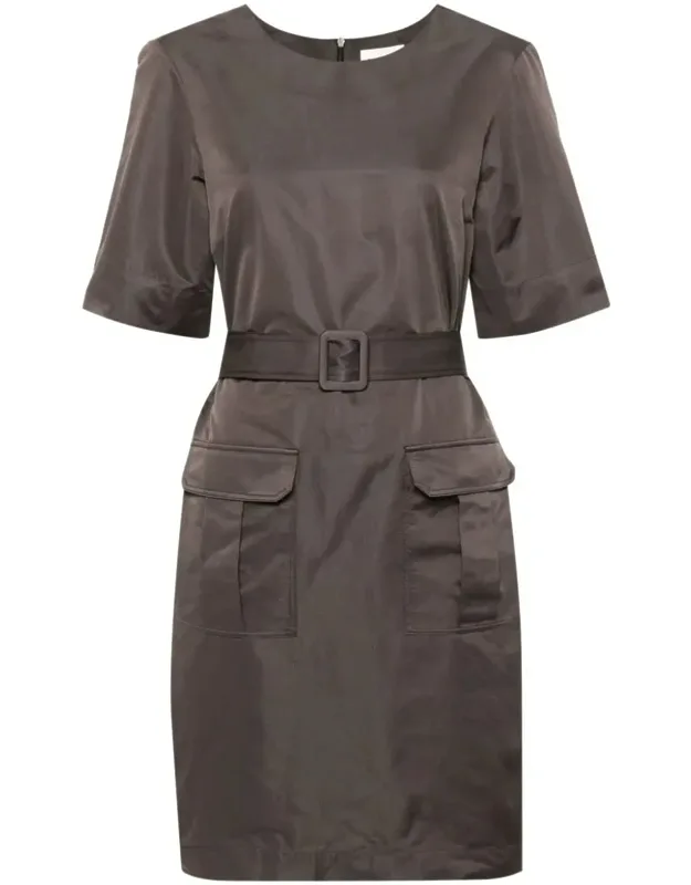 Belted Mini Dress