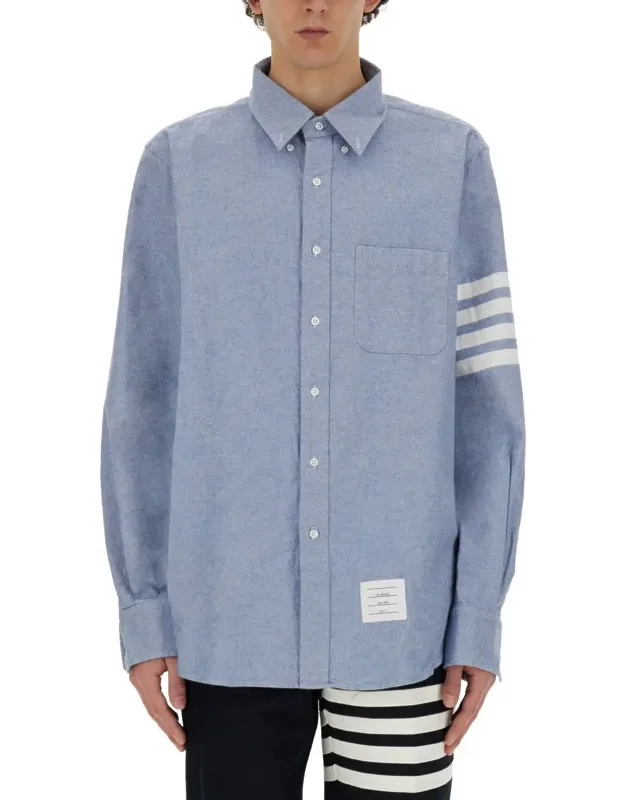 Thom Browne 4bar Shirt 190 Cm Tall, Size 2 Jp