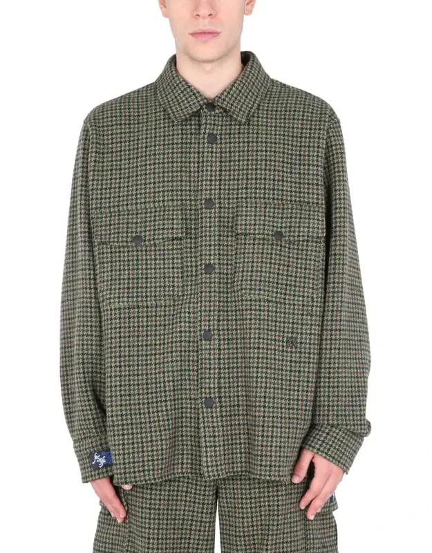 Msgm Shirt Classic Collarsnap