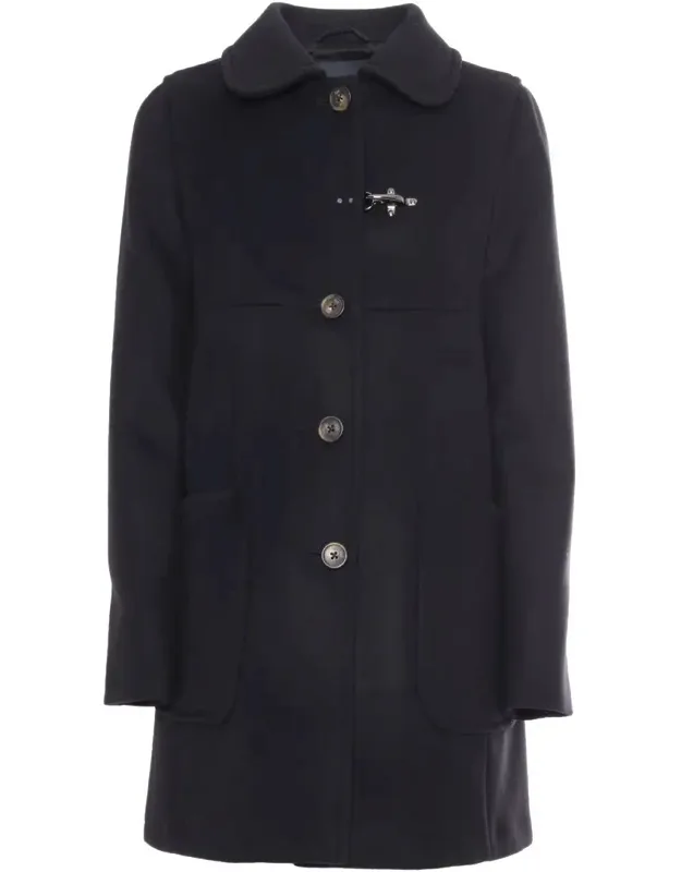 Fay Coat With Baby Collar And Hook