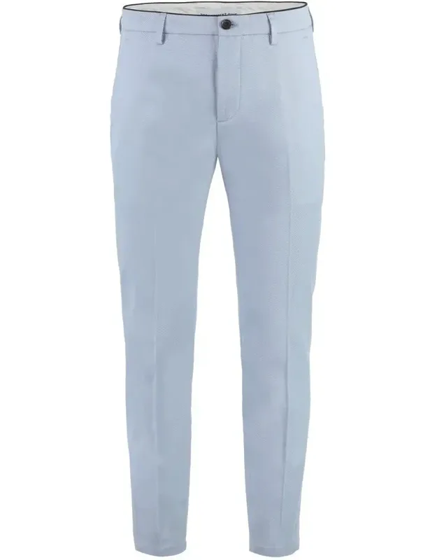 Chino Pant With Two Side Pockets And Back Buttoned Flap Pockets