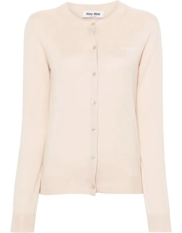 Logo-jacquard Cardigan