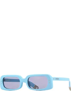 Jacquemus Sunglasses Rectangle Acetate 53 Mm Lens Width