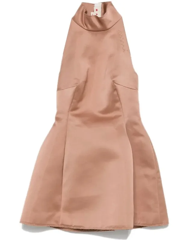 Duchess Satin Mini Dress
