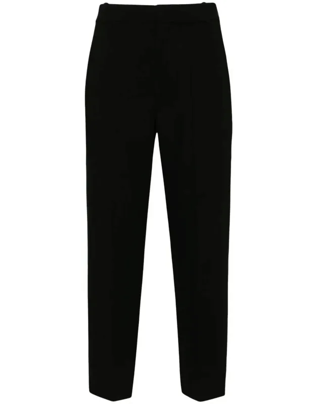 Balmain Double Crepe Wool Pants