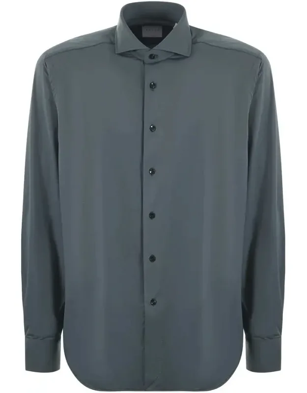 Shirt Stretch Jersey Twill Motif