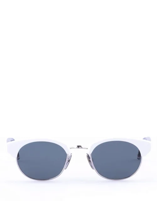 Thom Browne Sunglasses - Oval Mid-century Inspired, 100% Uv Protection