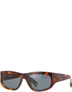 Jacquemus Sunglasses Pilot Acetate 57mm Lens