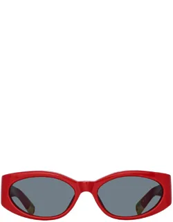 Jacquemus Sunglasses Oval Acetate