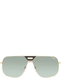 Cazal Sunglasses Gold Pilot