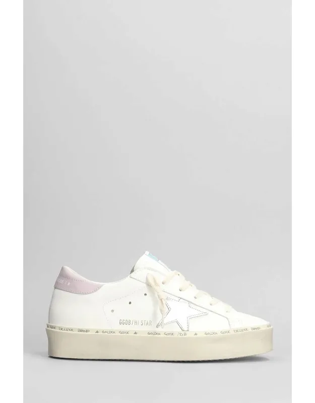 Hi Star Sneakers With Platform Sole And Vintage Effect