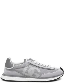 _dolce & Gabbana Dg Cushion Sneaker Lace-up Closure Logo Patch On Tongue_