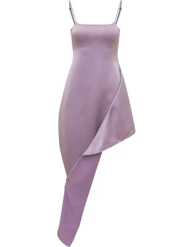 Asymmetrical Zip Dress