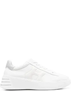 Flat Shoe With Logo Patch And Metallic Threading