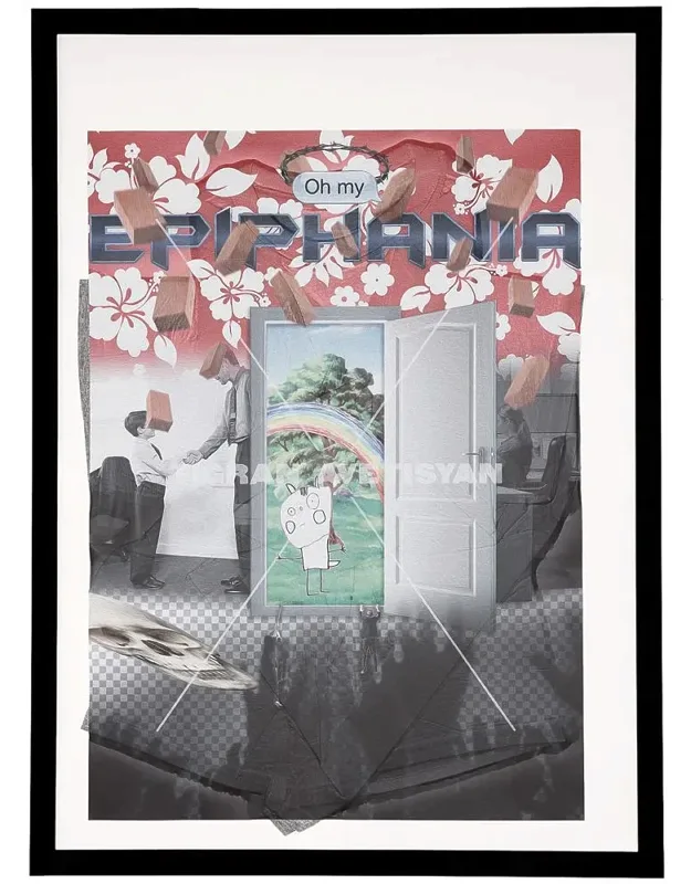 Framed T-shirt With Prints
