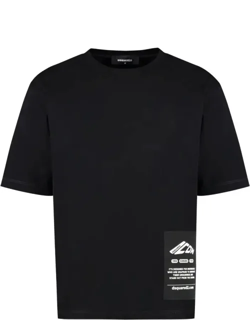 Cotton Crew-neck T-shirt