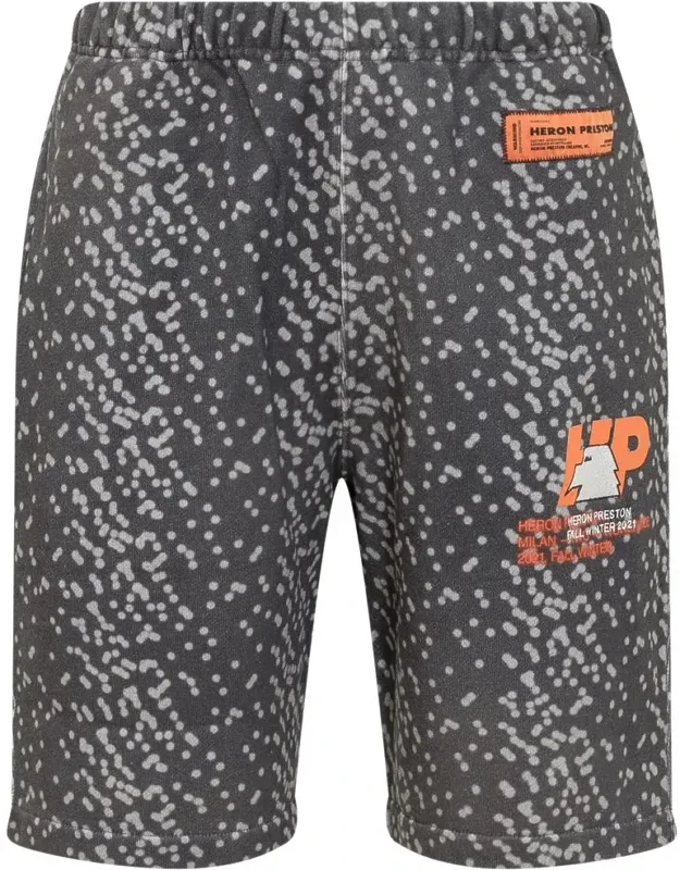Polka Dot Sweat Shorts