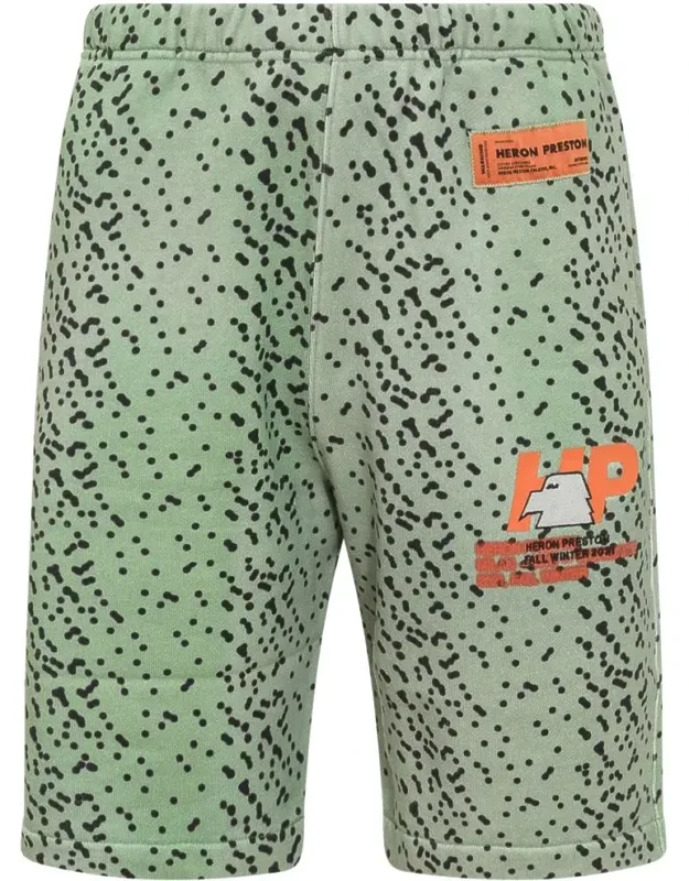 Polka Dot Sweat Shorts