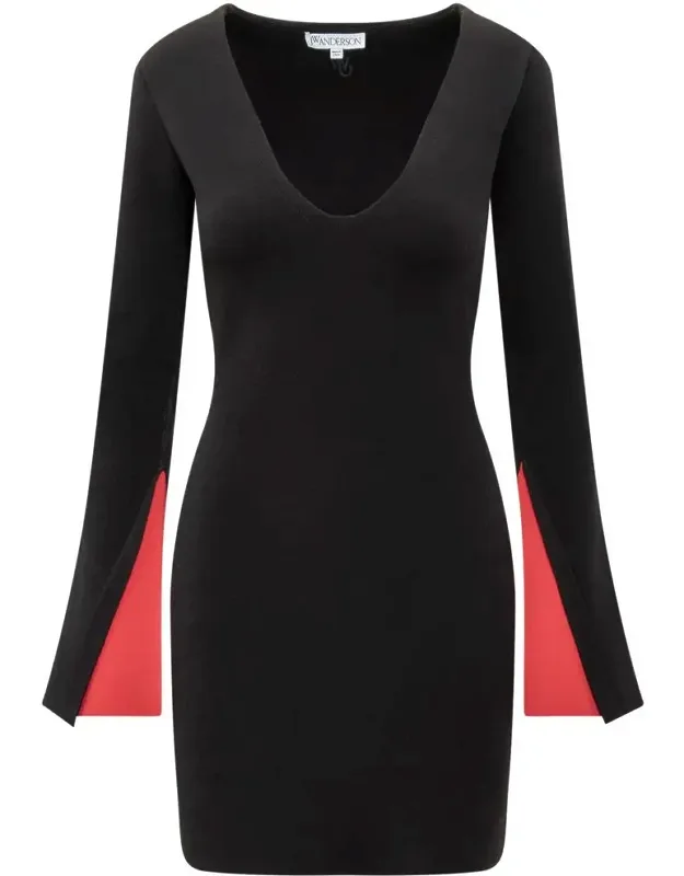 Contrast Dress